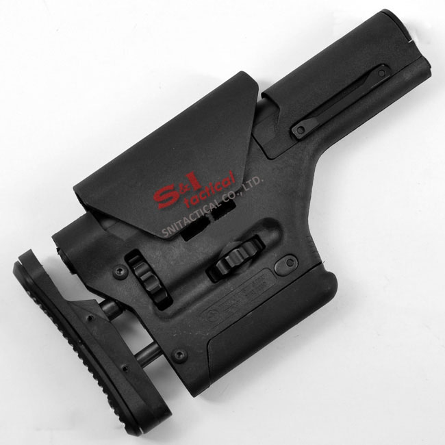 MAGPUL PRS Carbine Stock Aluminum for M4/M16 Series AEG (Black)